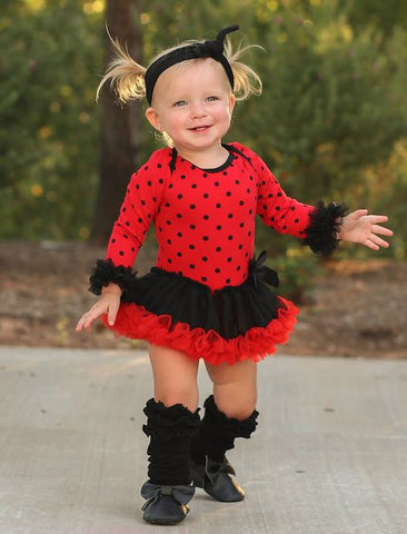 Baby Lady Bug Polka Costume