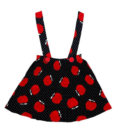 Black Red Apple Jumper Polka Dot