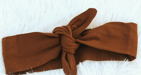 Brown Head Wrap Headband