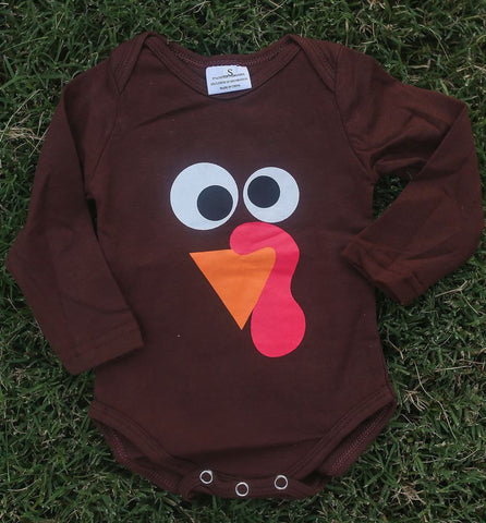 Brown Turkey Onesie