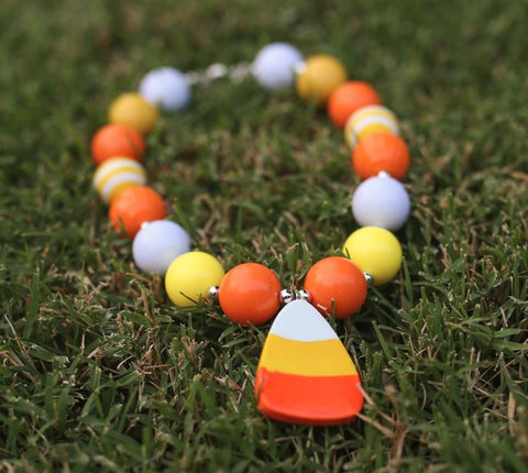 Candy Corn Necklace