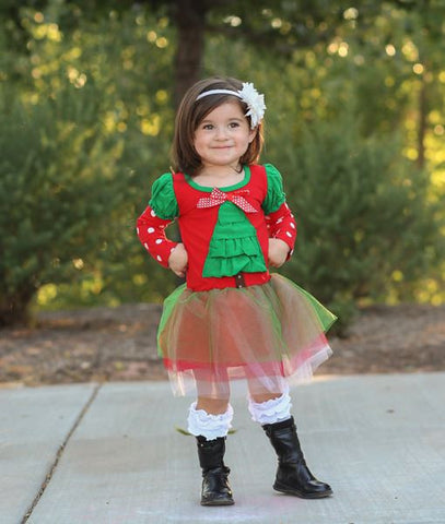 Christmas Tree Tutu Dress