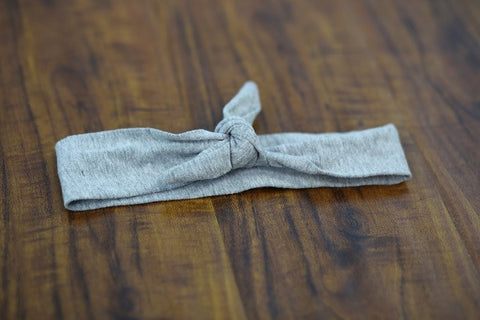 Gray Head Wrap Headband