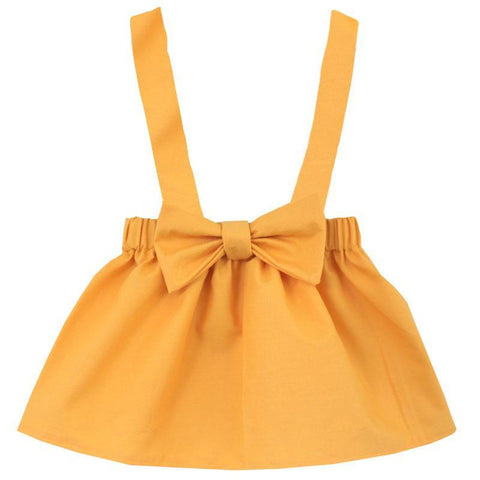 Mustard Yellow Jumper Bow