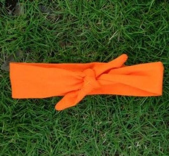 Orange Head Wrap Headband