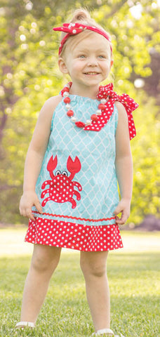 Out To Sea Crab Dress