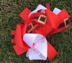 Santa Belt Bow